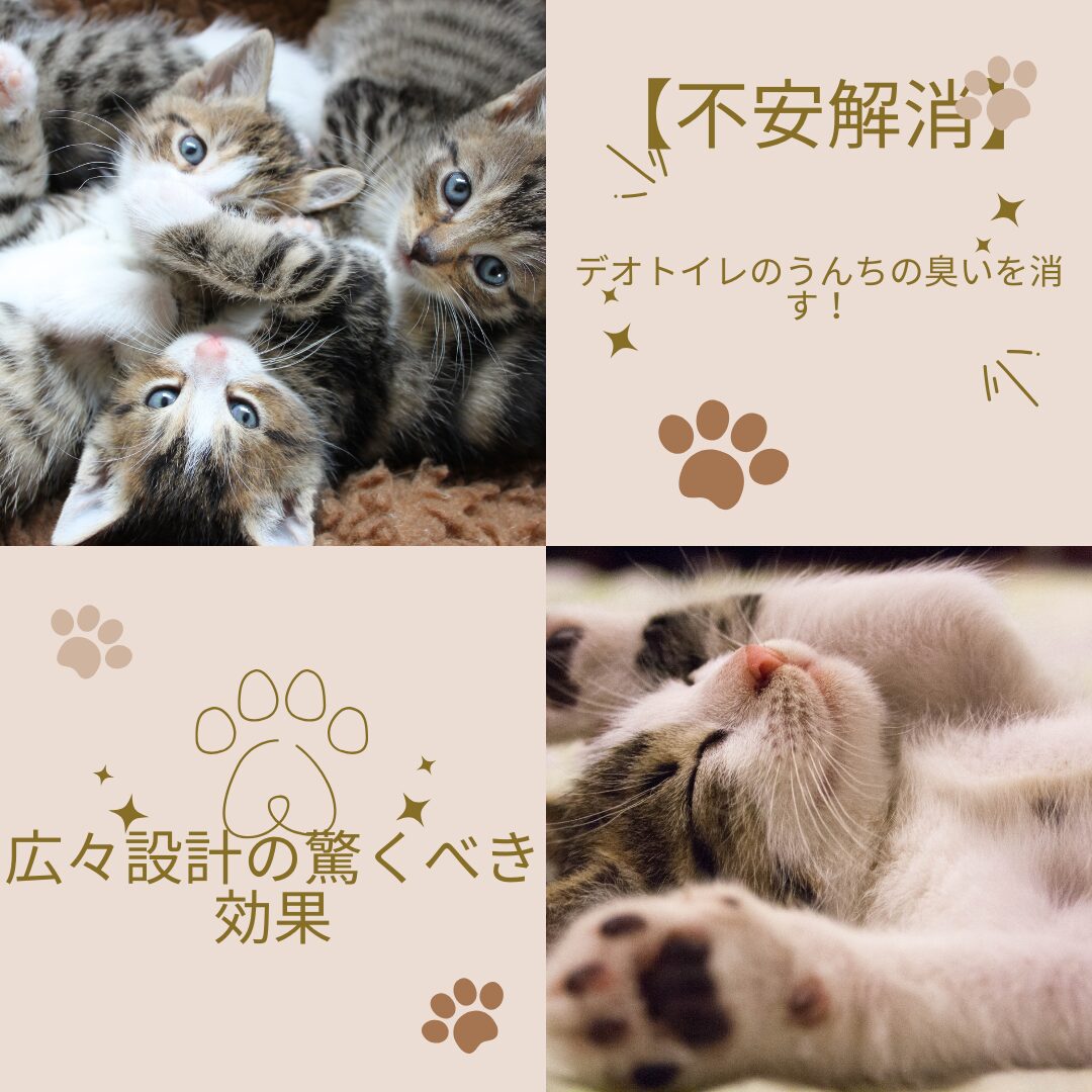 デオトイレうんちの臭いを消す！
